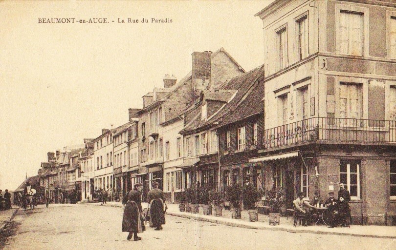 Rue du Paradis, carte postale ancienne